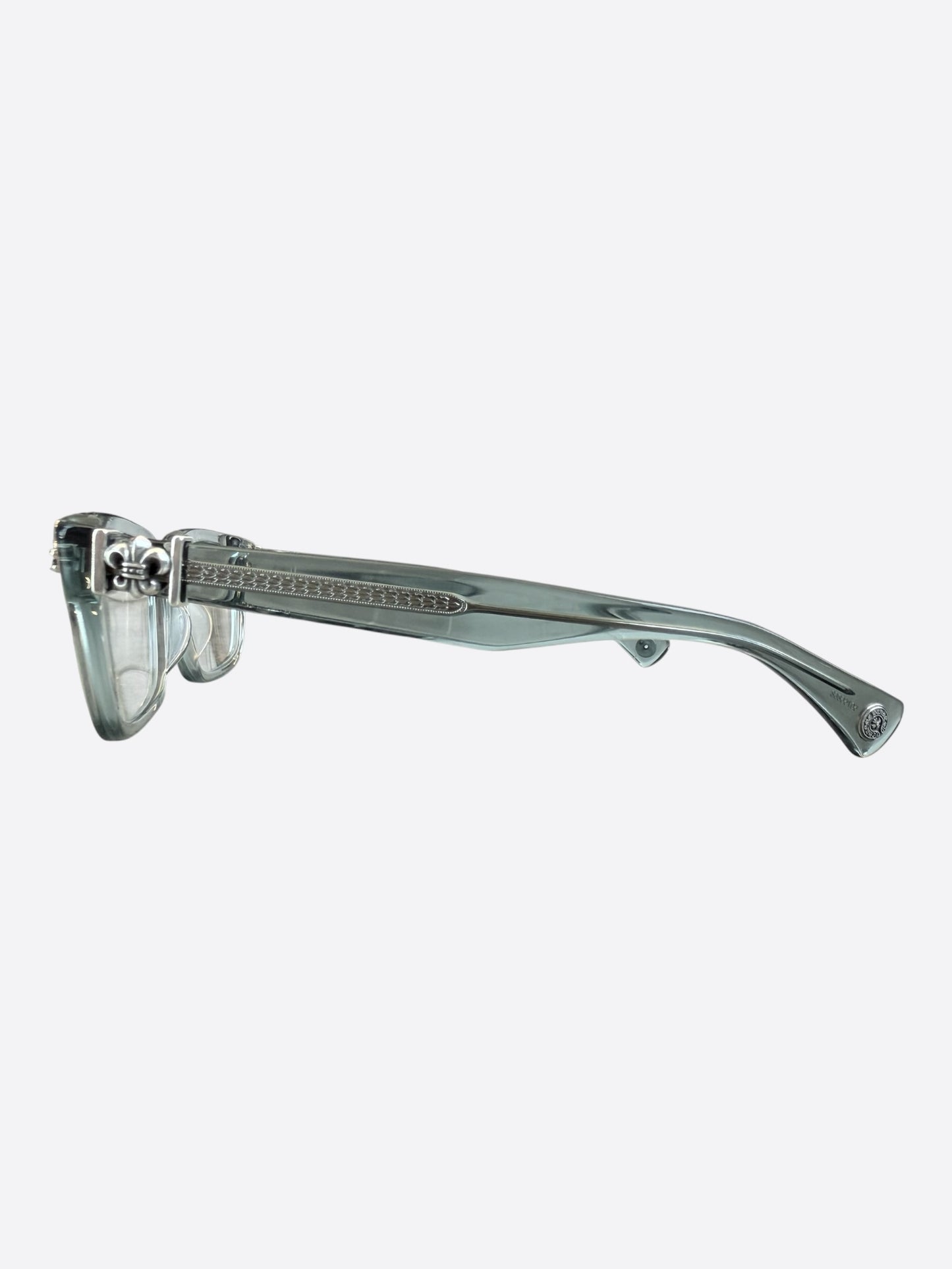 Chrome Hearts Clear & Silver Gittin Any Glasses