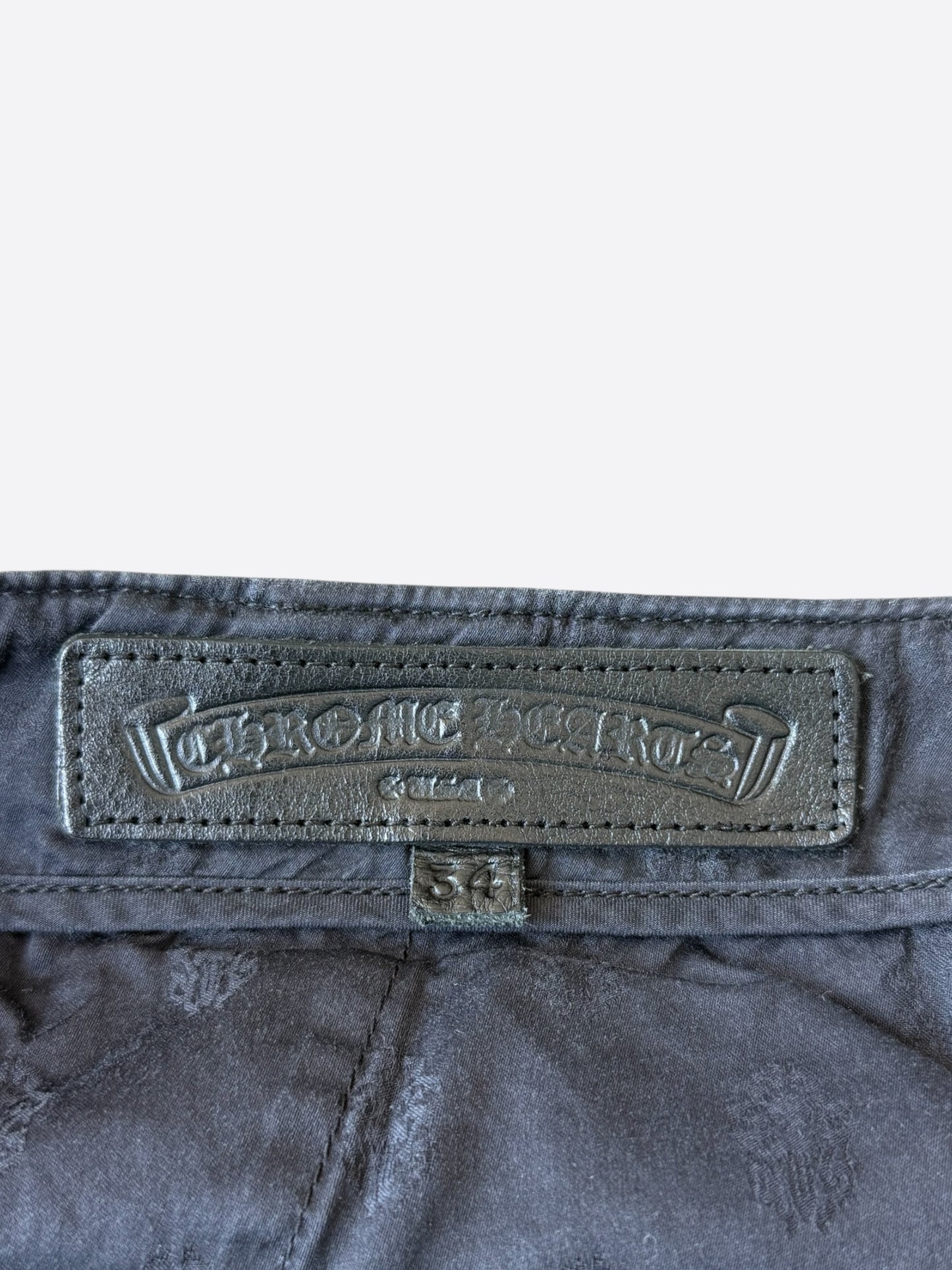 Chrome Hearts Camouflage Cross Patch Cargo Shorts