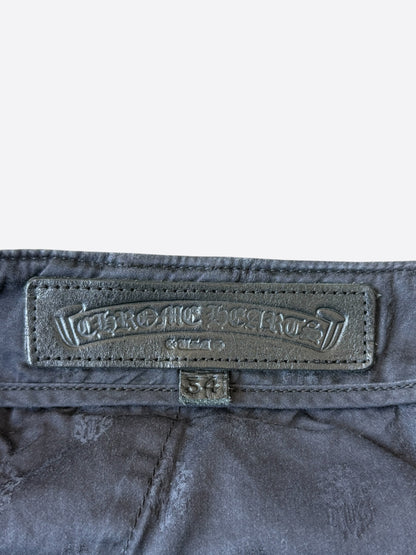 Chrome Hearts Camouflage Cross Patch Cargo Shorts