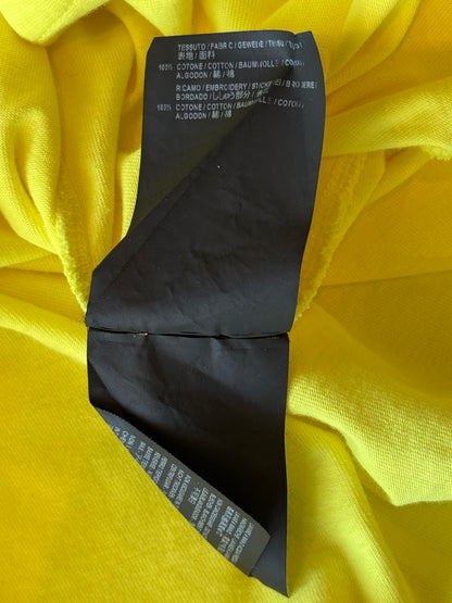 Balenciaga Yellow & Black Logo T-Shirt