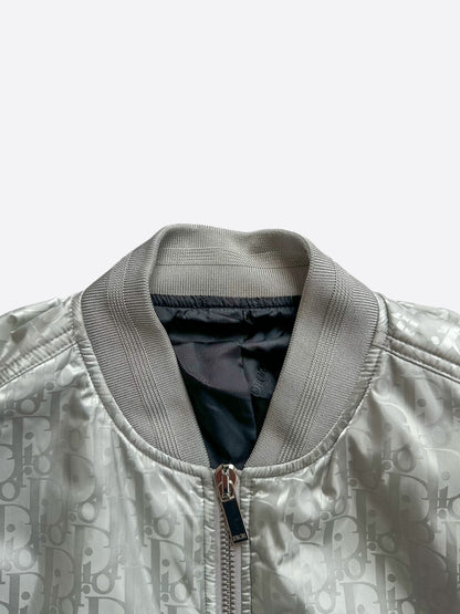 Dior Silver Oblique Bomber Jacket