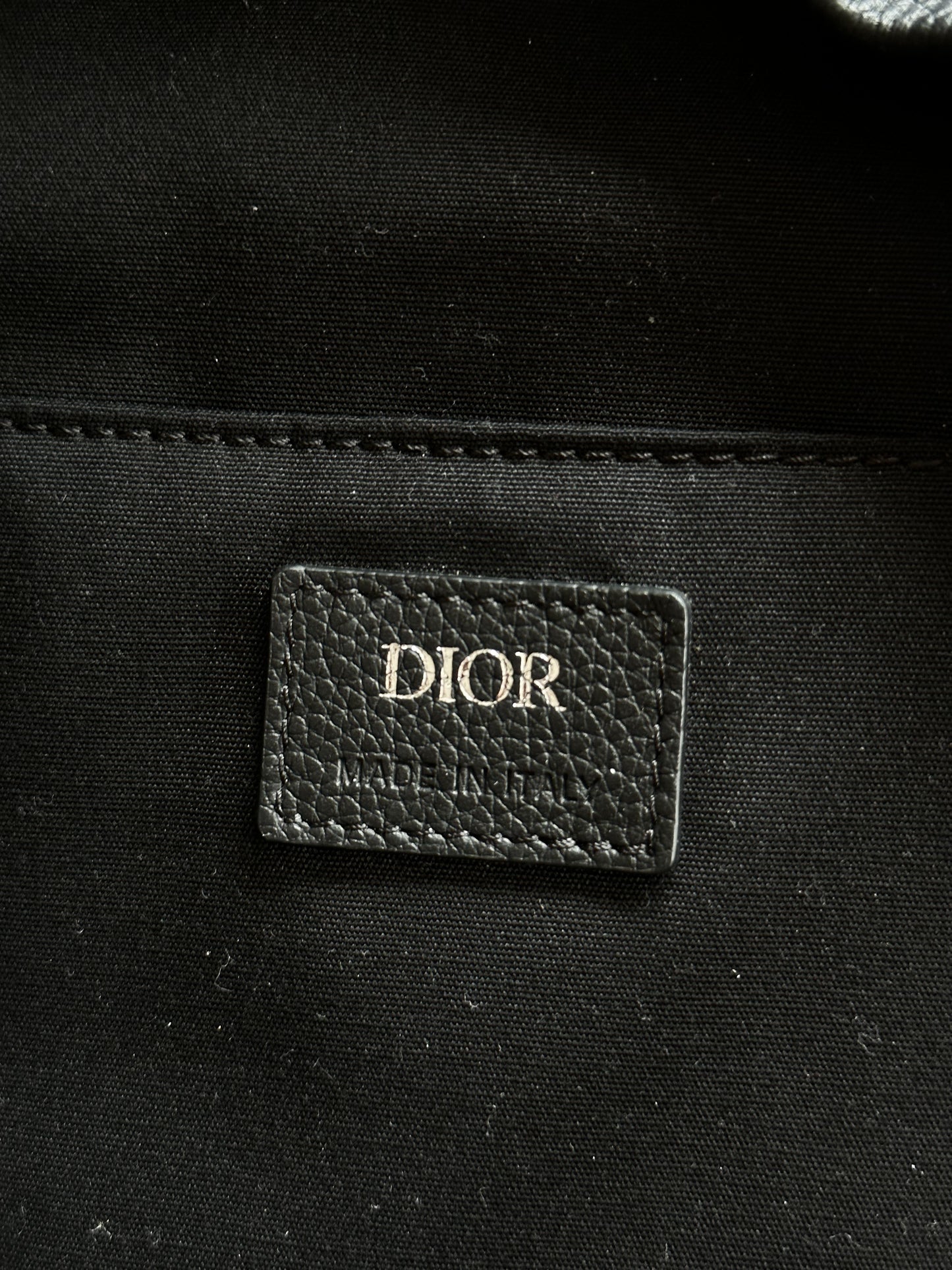 Dior Black Oblique Rider Backpack