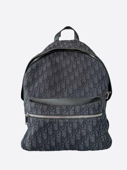 Dior Black Oblique Rider Backpack