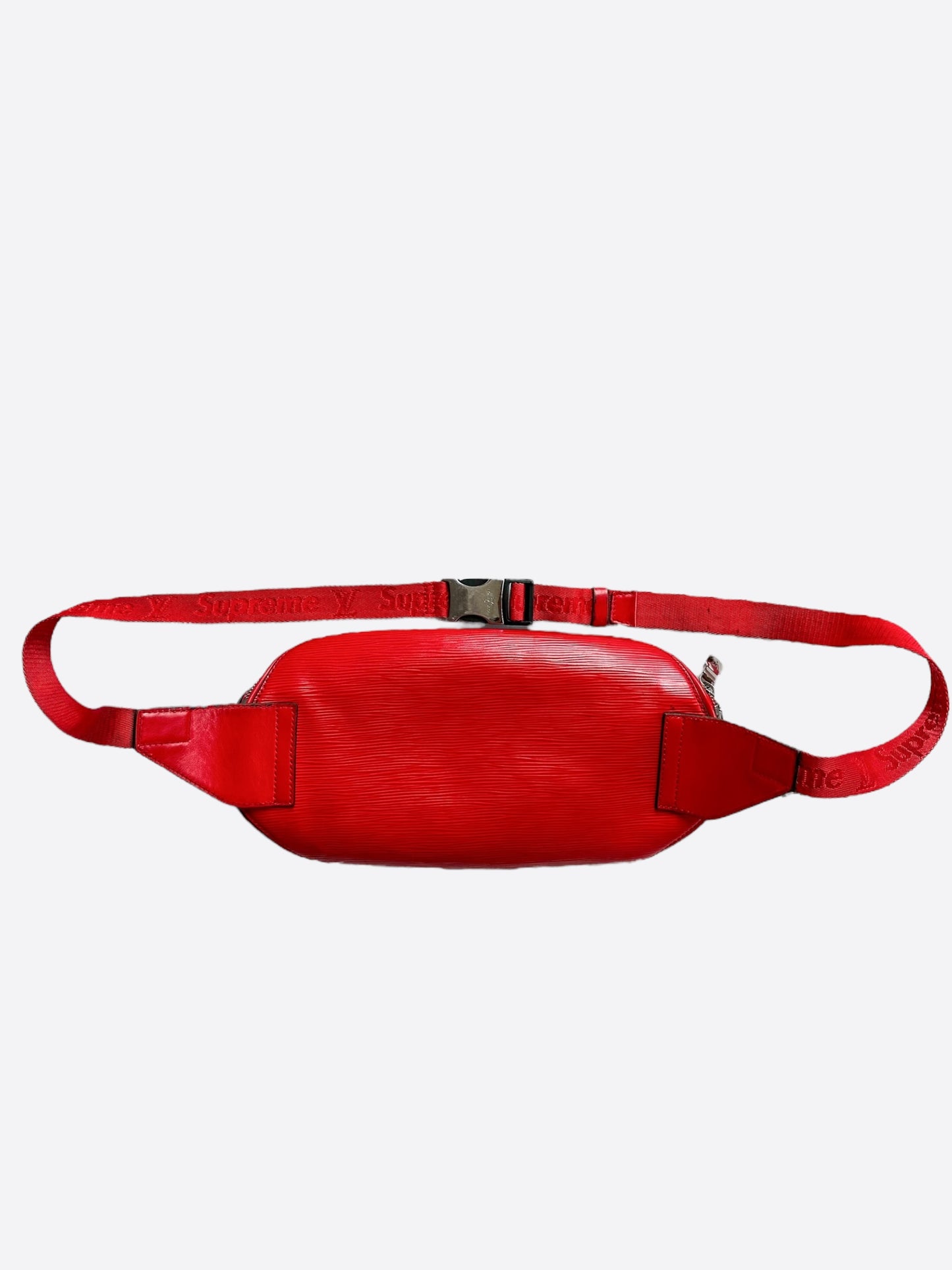 Louis Vuitton Supreme Red & White EPI Bumbag