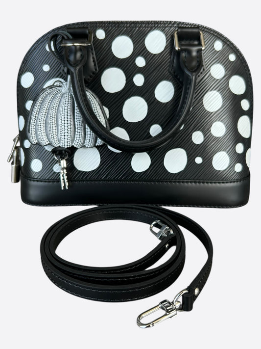 Louis Vuitton Yayoi Kusama Black & White Polka Dot Alma BB