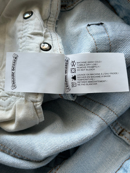 Chrome Hearts Levis Blue Distressed Jeans