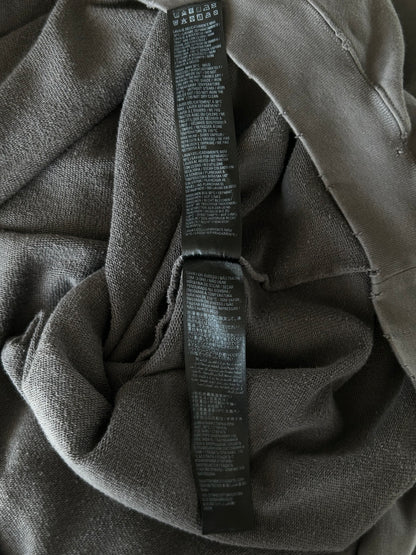 Balenciaga Black & White Campaign Logo Hoodie