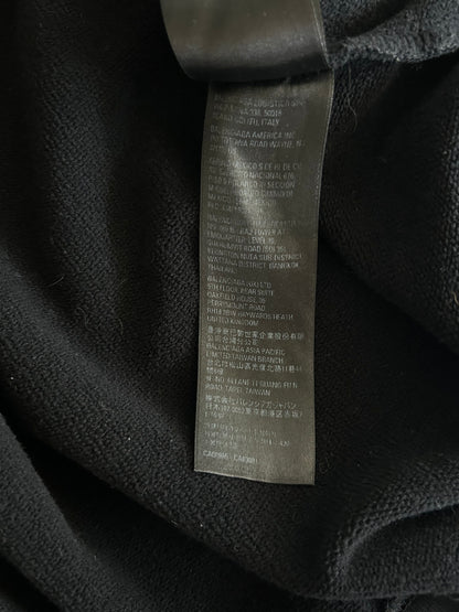 Balenciaga Black & White Miami Logo Hoodie