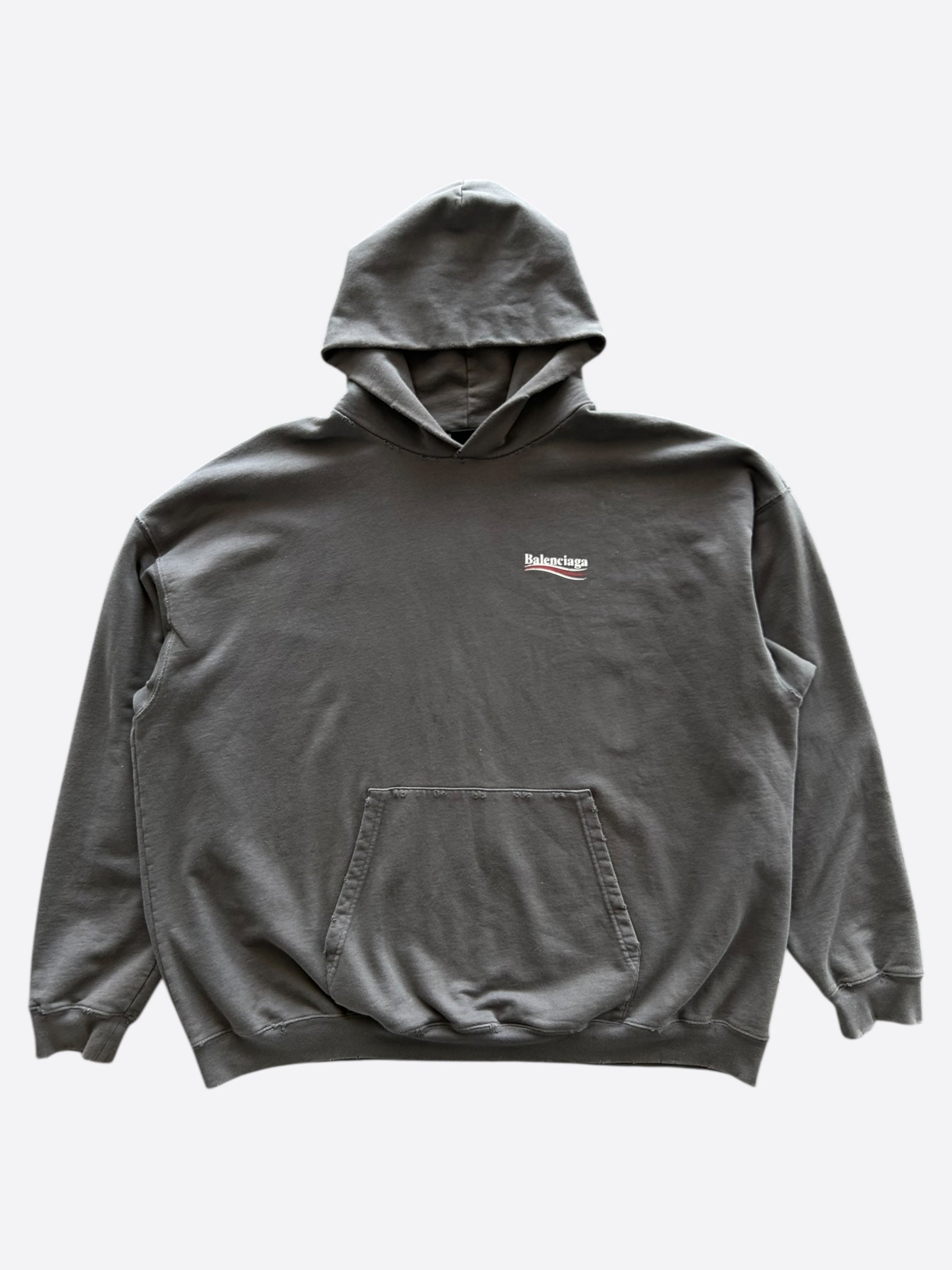 トップス balenciaga Campaign Logos hoodie xs Balenciaga-Campaign-Logo-