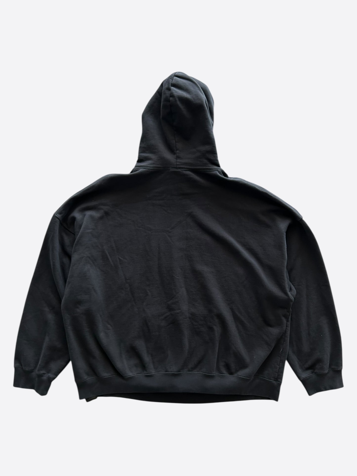 Balenciaga Black & White Miami Logo Hoodie