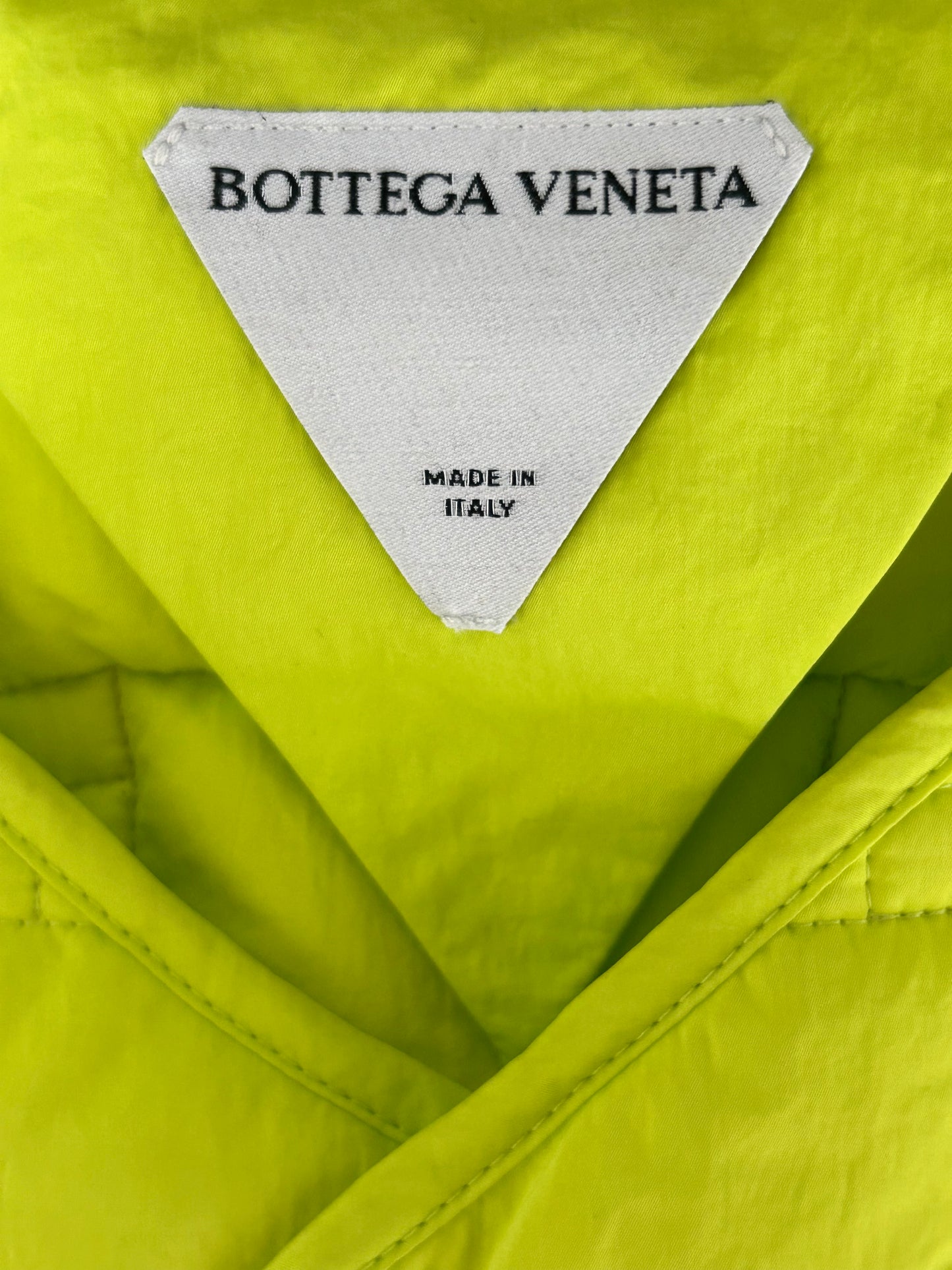 Bottega Veneta Yellow Quilted Vest