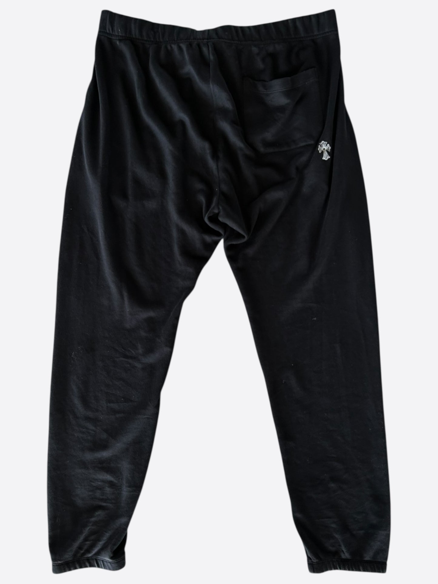 Chrome Hearts Black & White Embroidered Sweatpants