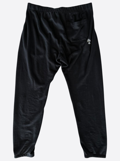 Chrome Hearts Black & White Embroidered Sweatpants