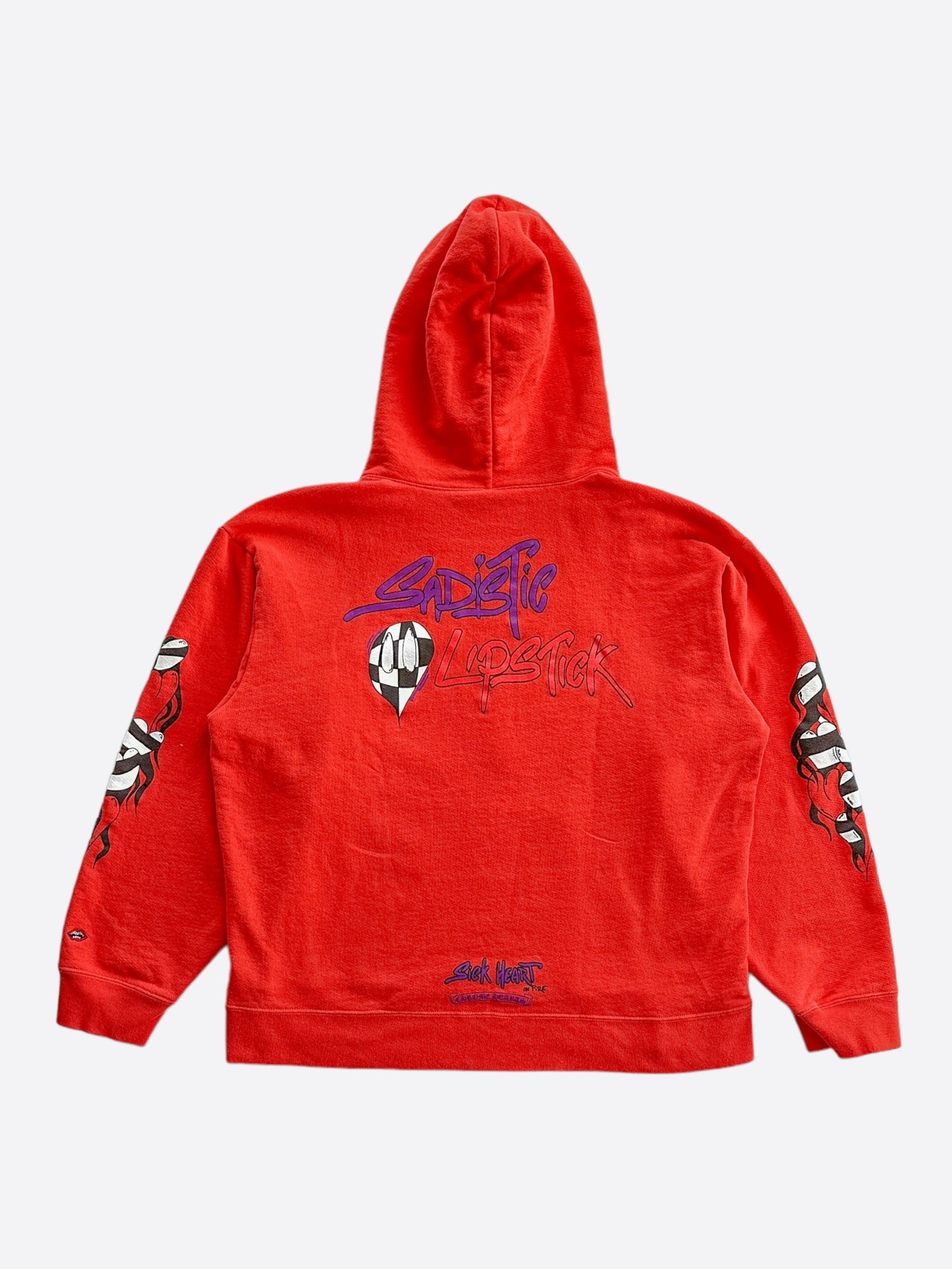 Chrome Hearts Matty Boy Red Spark Sweater Hoodie