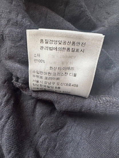 Dior Black Oblique Towel T-Shirt