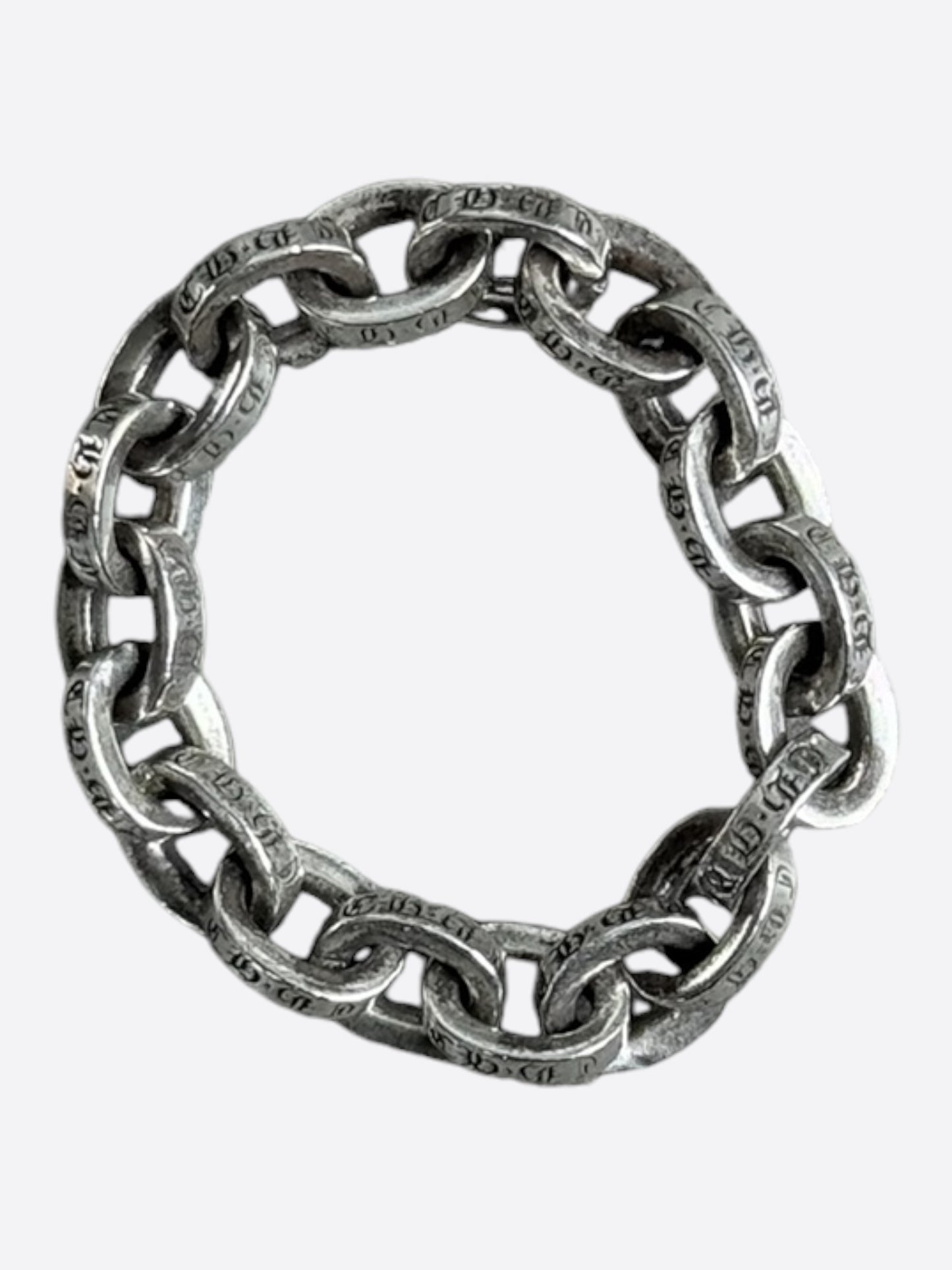 Chrome Hearts Silver Paper Chain Ring