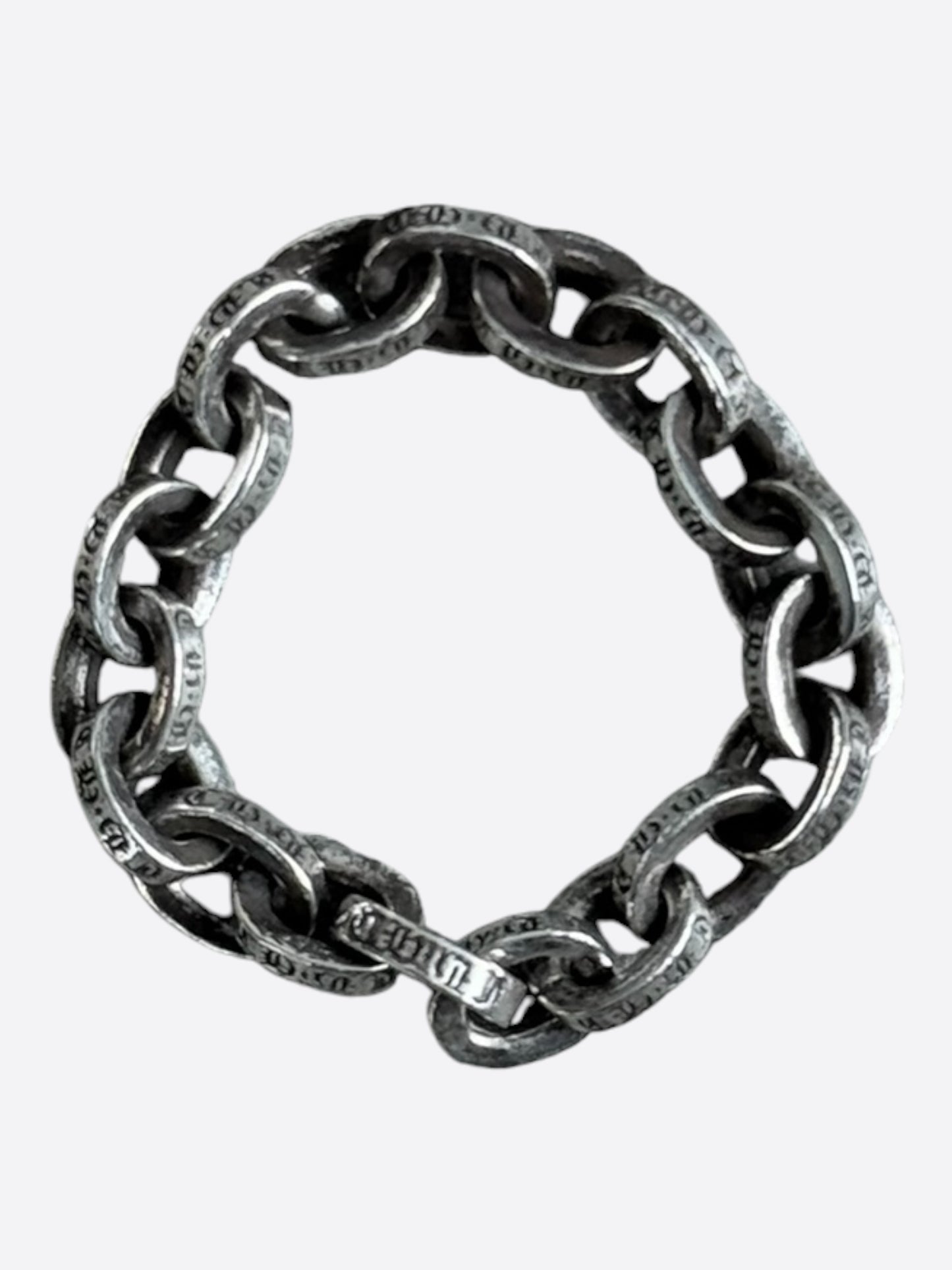 Chrome Hearts Silver Paper Chain Ring