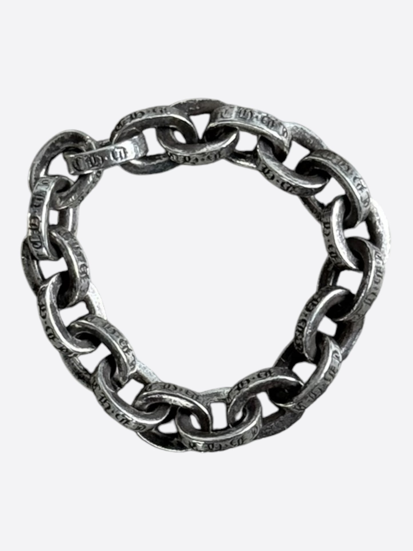 Chrome Hearts Silver Paper Chain Ring