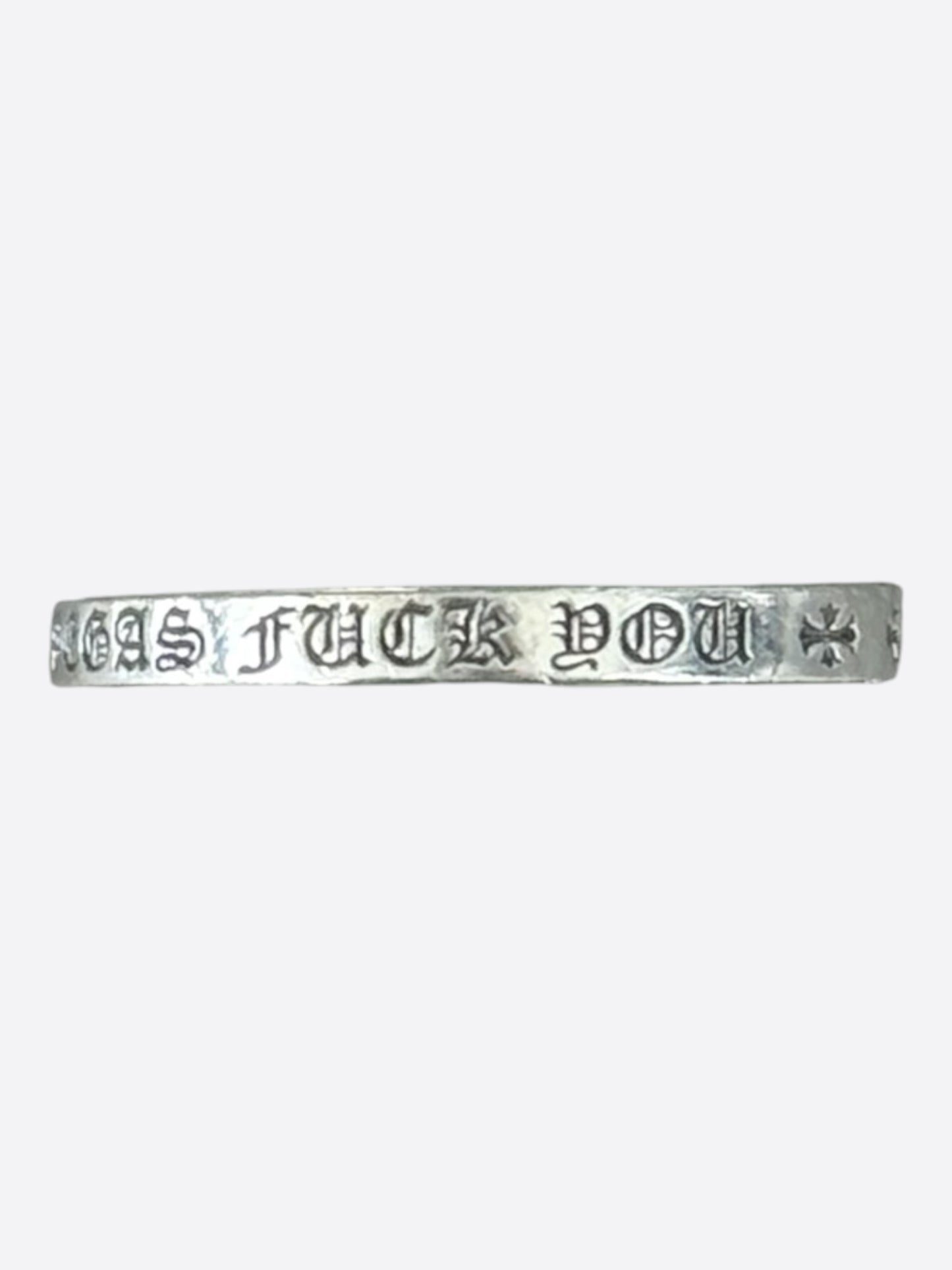 Chrome Hearts Silver Las Vegas Spacer Ring