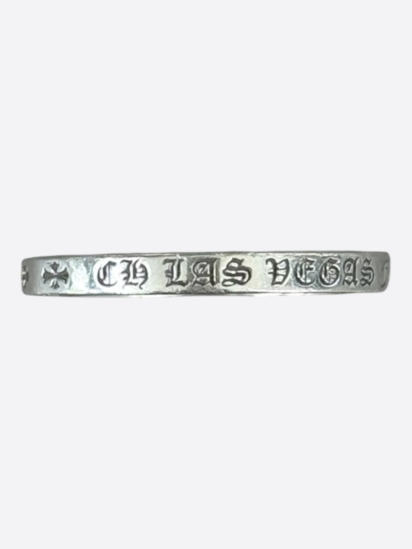 Chrome Hearts Silver Las Vegas Spacer Ring