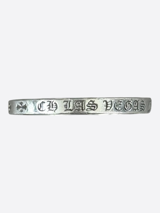 Chrome Hearts Silver Las Vegas Spacer Ring