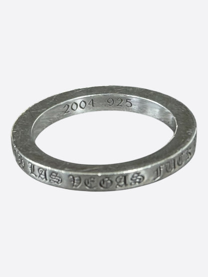 Chrome Hearts Silver Las Vegas Spacer Ring