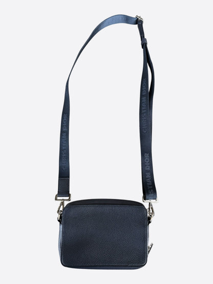 Dior Jordan Navy & White Logo Messenger Bag