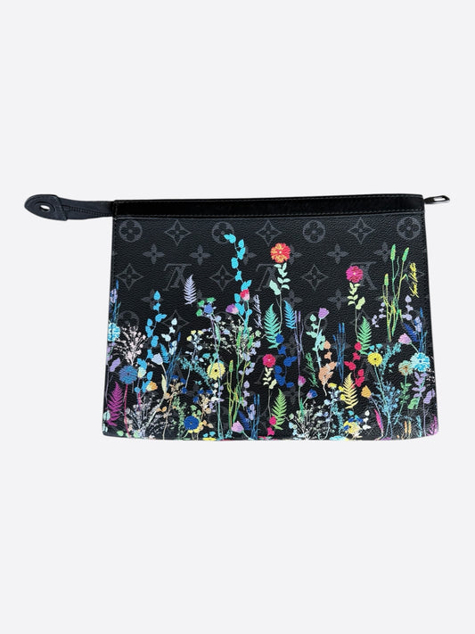 Louis Vuitton Monogram Eclipse Folia Pochette Voyage MM