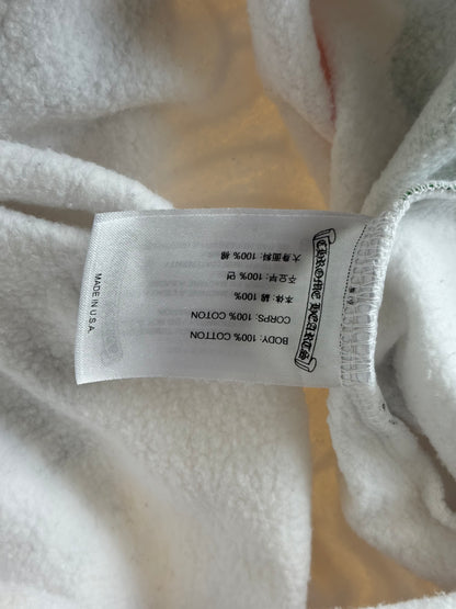 Chrome Hearts White Multicolor Stencil Hoodie
