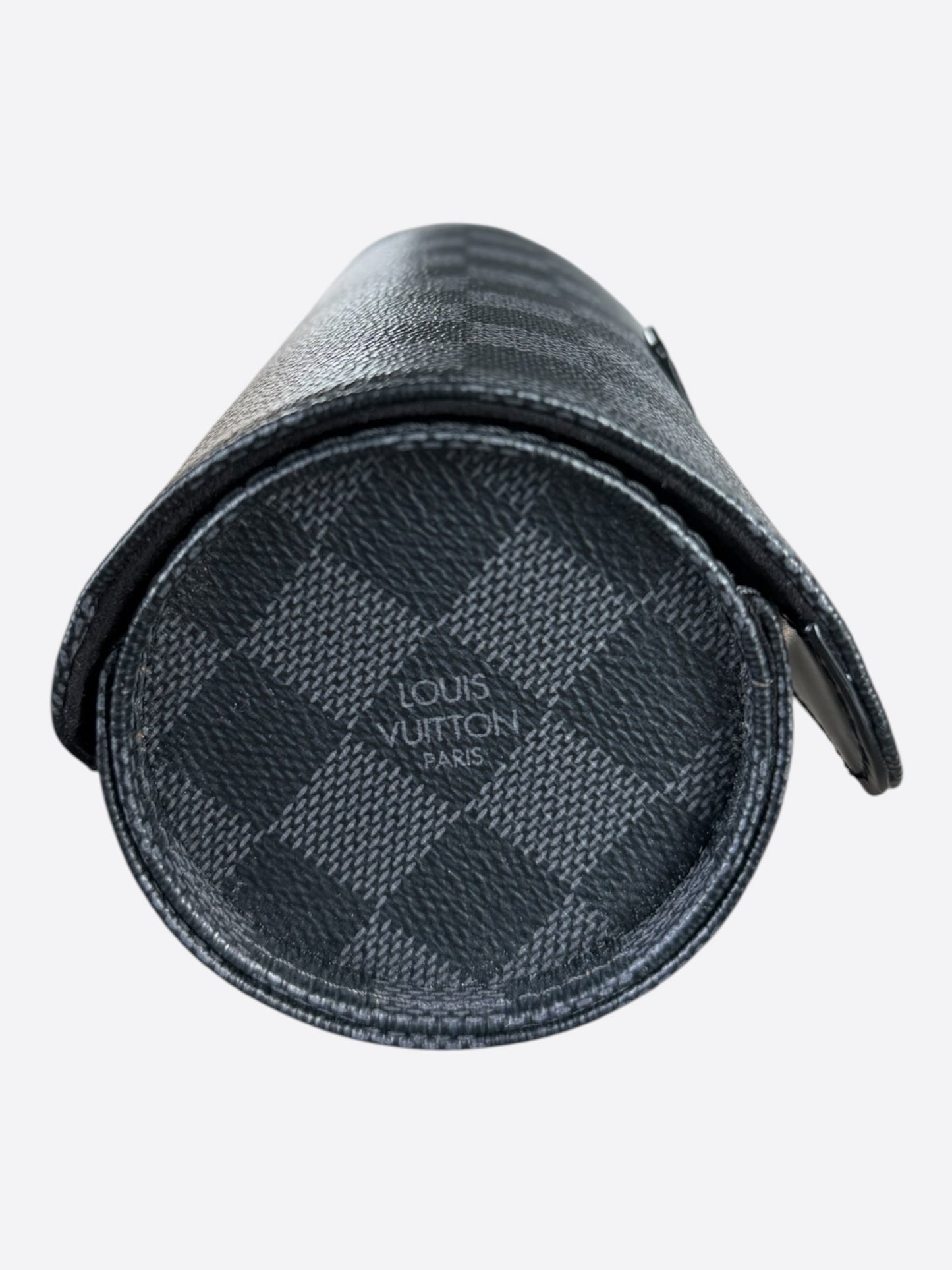 Louis Vuitton Damier Graphite Watch Roll