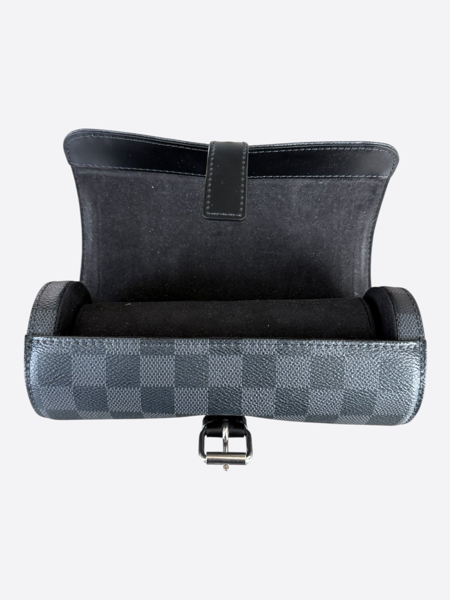Louis Vuitton Damier Graphite Watch Roll