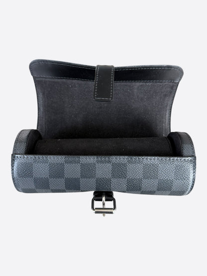 Louis Vuitton Damier Graphite Watch Roll