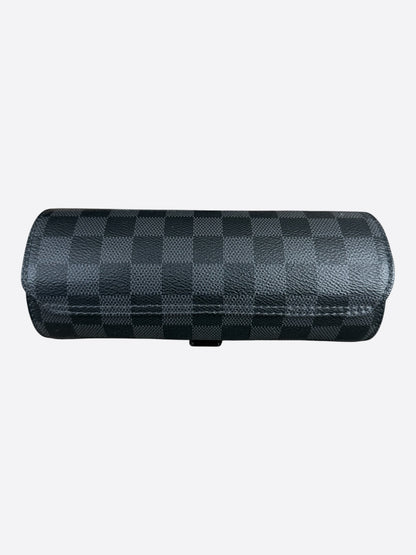 Louis Vuitton Damier Graphite Watch Roll