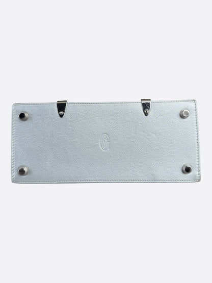 Silver Goyard Sac Saigon Mini Structure