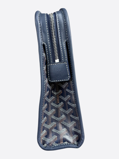 Goyard Navy Jouvence GM Toiletry Bag