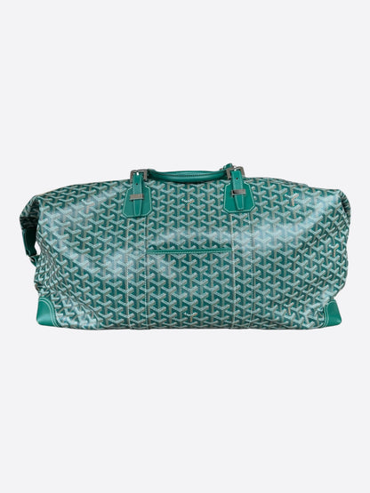 Goyard Green Boeing 55 Duffel Bag