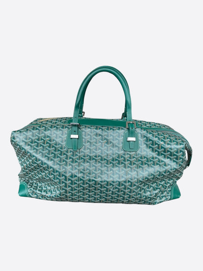 Goyard Green Boeing 55 Duffel Bag