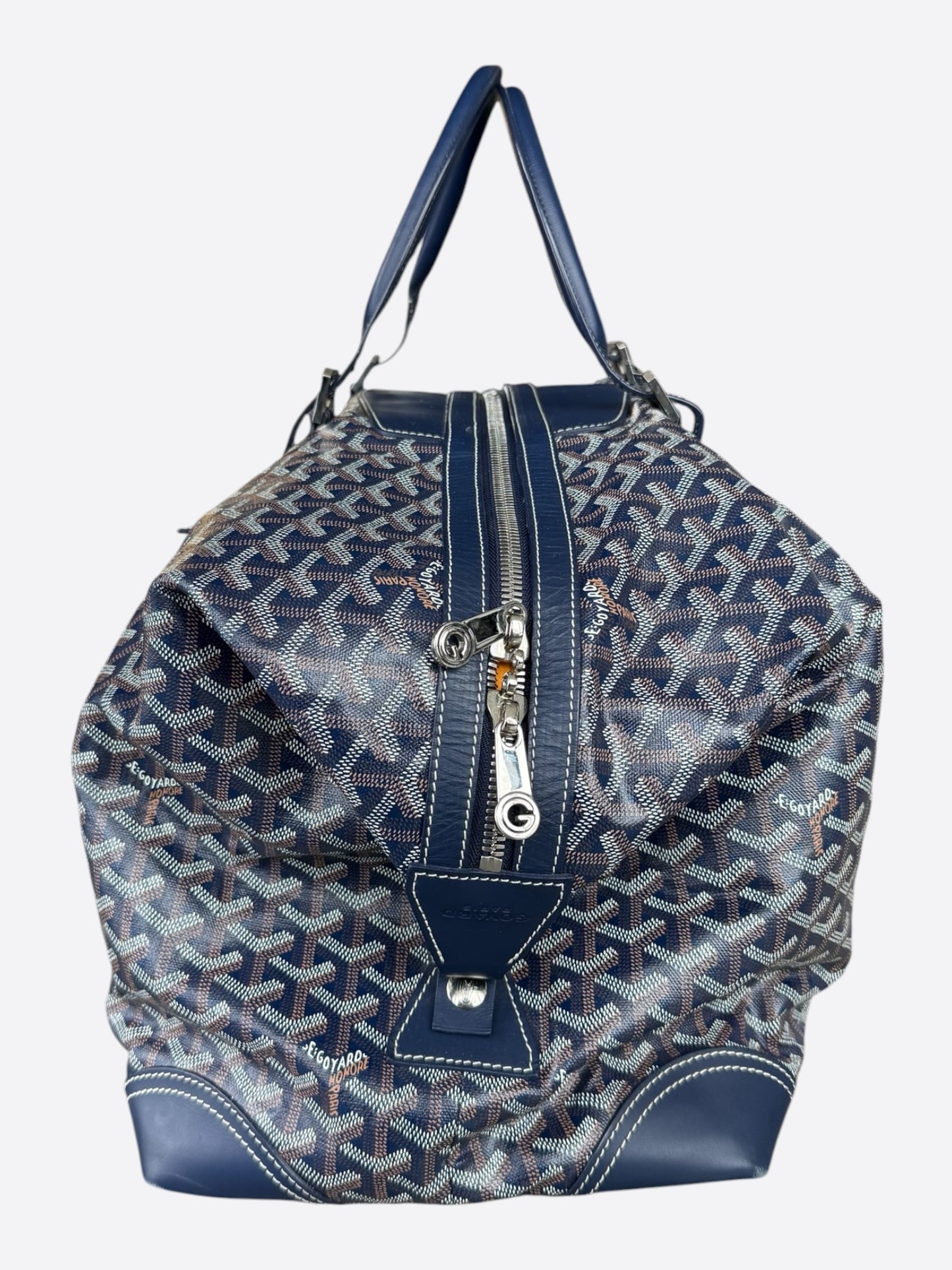 Goyard Navy Boeing 55 Duffel Bag