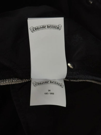 Chrome Hearts Black Street Sweeper Jeans