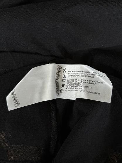 Chrome Hearts Black USA Flag Longsleeve T-Shirt