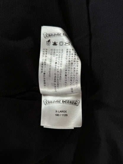Chrome Hearts Black USA Flag Longsleeve T-Shirt