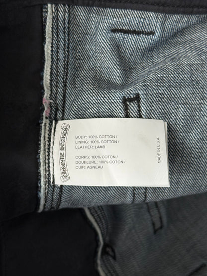 Chrome Hearts Blue Carpenter Shorts