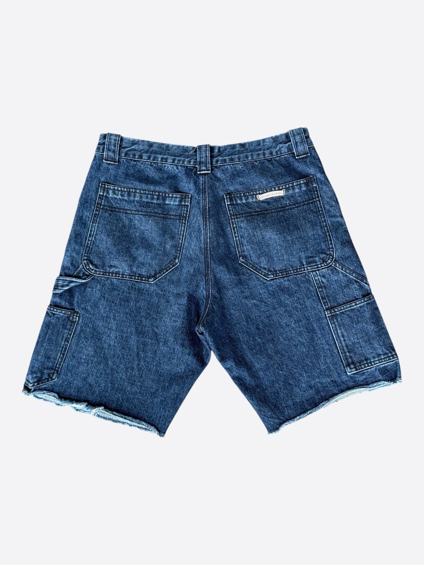 Chrome Hearts Blue Carpenter Shorts