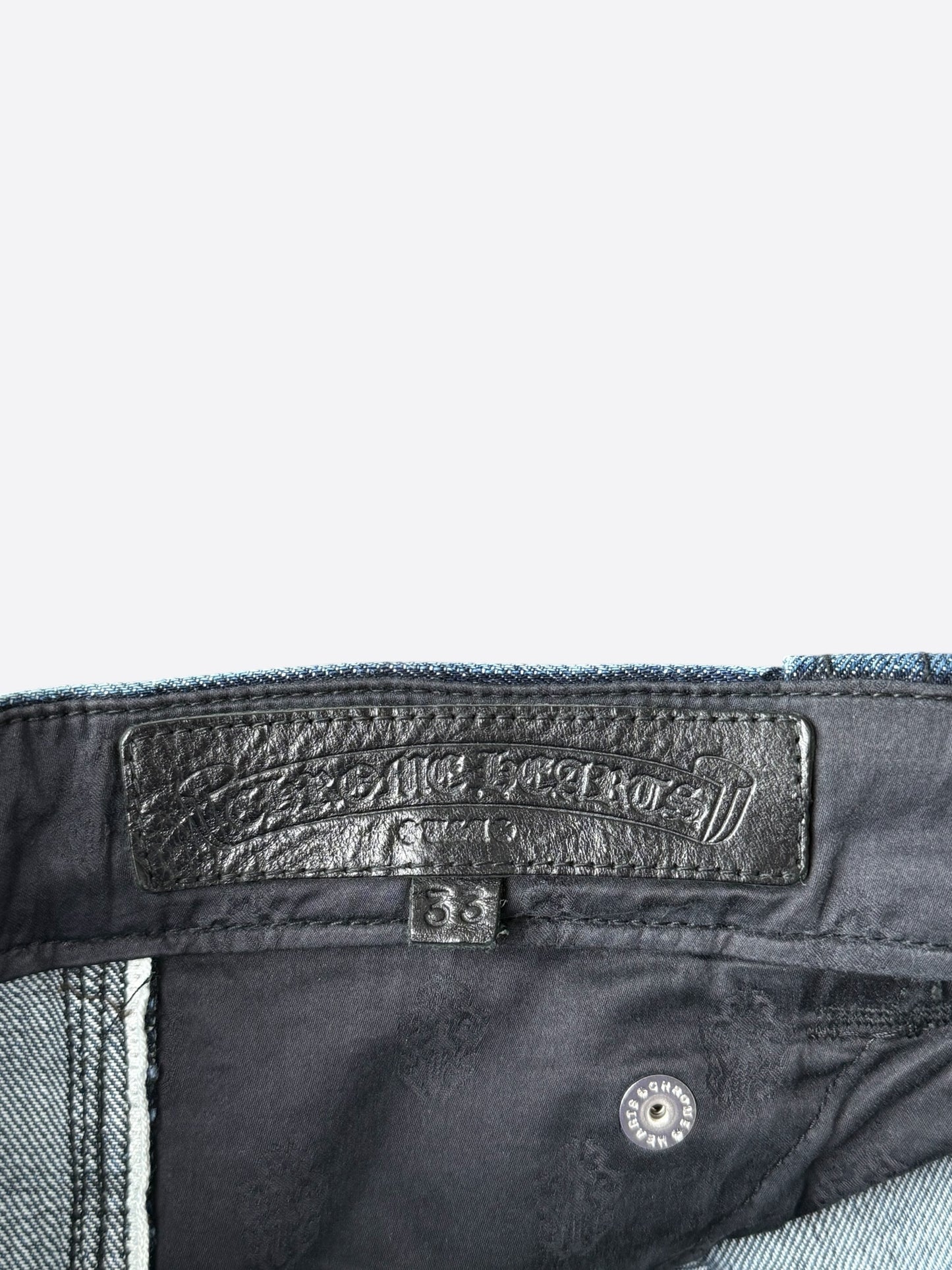 Chrome Hearts Blue Carpenter Shorts