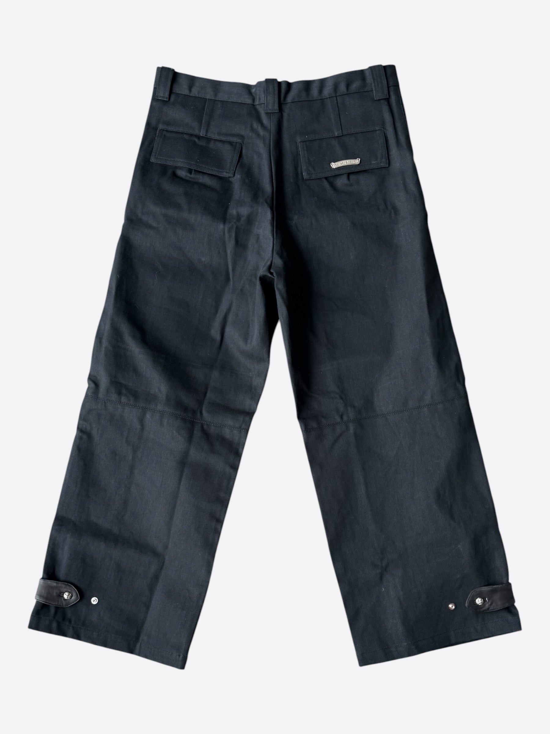 新作 クロムハーツ STREET SWEEPER デニムパンツ 黒 30サイズ Chrome Hearts Black Street Sweeper Jeans – Savonches
