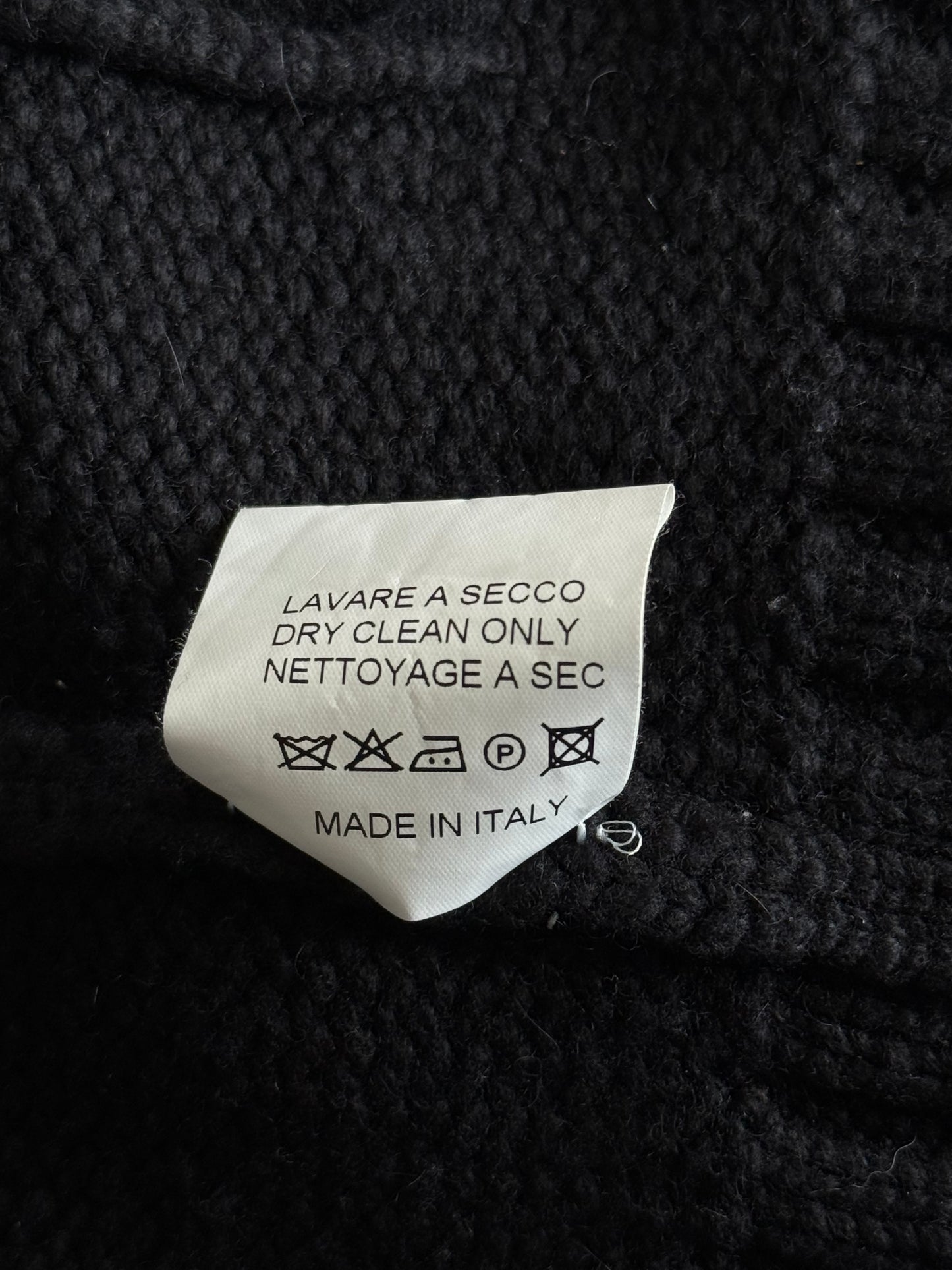 Chrome Hearts Black Leather Floral Cross Patch Cashmere Zip Up Hoodie