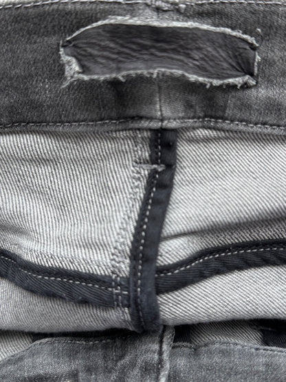 Amiri Storm Grey & Black Patch MX1 Jeans