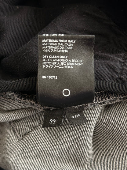 Amiri Storm Grey & Black Patch MX1 Jeans