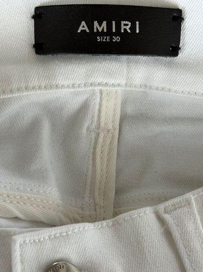 Amiri White Patch MX1 Jeans