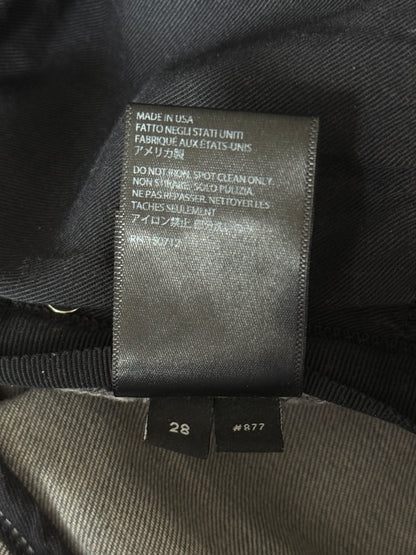 Amiri Playboy Light Grey & White Patch MX1 Jeans